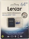 Lexar Micro SD Adapter 300x 64GB 45 MB-s