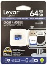 Lexar Micro SD Lettore 633x 64GB 95 MB-s