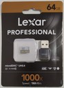 Lexar Micro SD Lettore 1000x 64GB 150 MB-s
